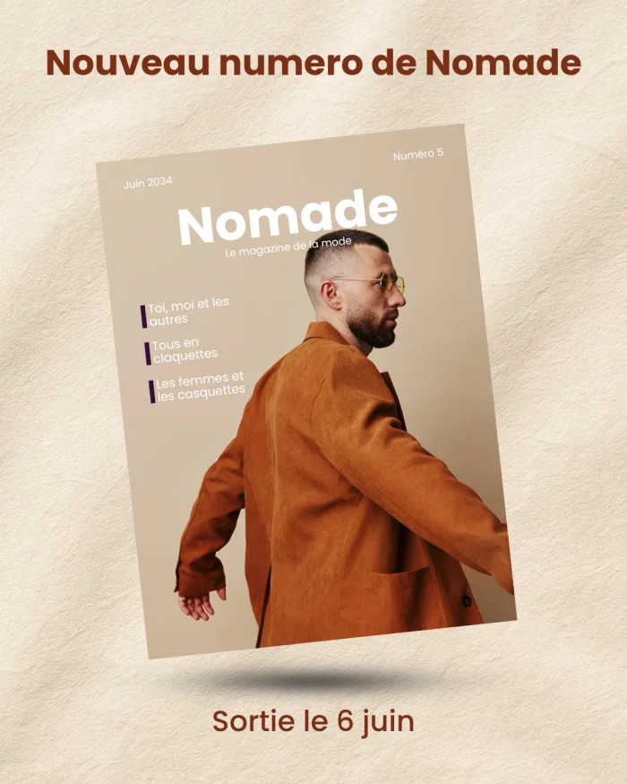 Couverture du magazine Nomade